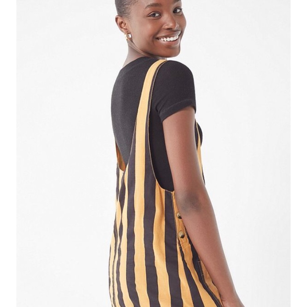 Urban Outfitters Blank/Yellow Dress. Worn once!